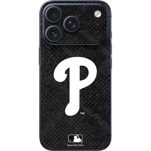 MLB Philadelphia Phillies Dark Wash iPhone 17 Pro Skin